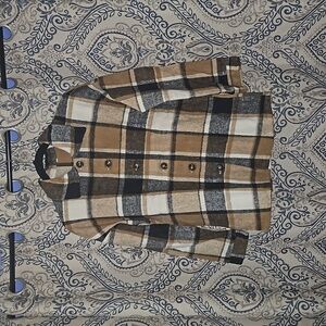 Women's long sleeve fleece shirt size small